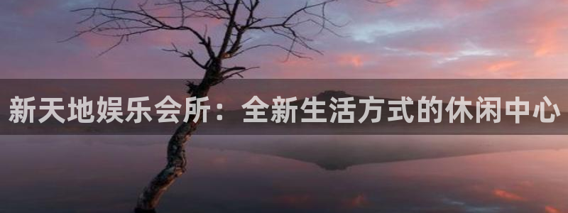 壹号娱乐f平台注册：新天地娱乐会所：全新生活方式的休闲中心
